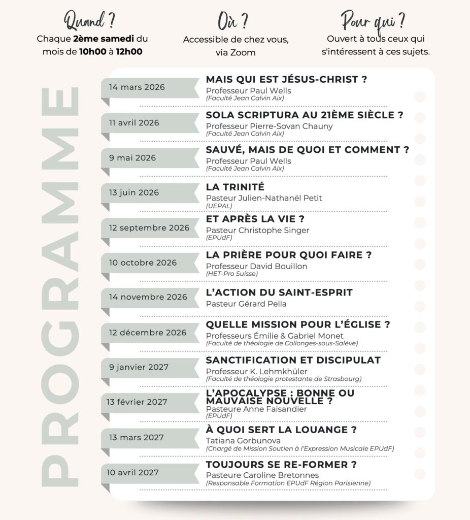 Programme 12 rencontres pour 10 ans